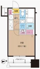 プレサンス本駒込アカデミア 3階 間取り図