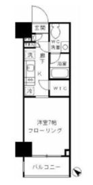 パークリュクス渋谷北参道mono 9階 間取り図