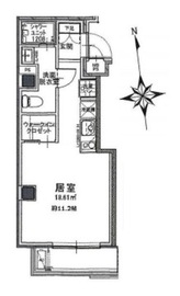 クレアツィオーネ浜松町 501 間取り図