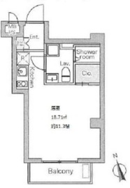 クレアツィオーネ浜松町 902 間取り図