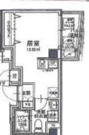 クレアツィオーネ浜松町 403 間取り図