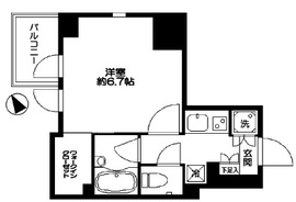 シティスパイア新川 1202 間取り図