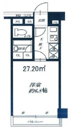 グランスイート銀座レスティモナーク 3階 間取り図