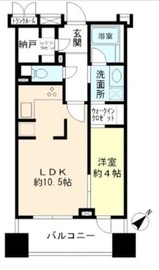 ブリリア銀座id 4階 間取り図