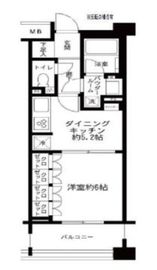 プレジール新宿大久保 2階 間取り図