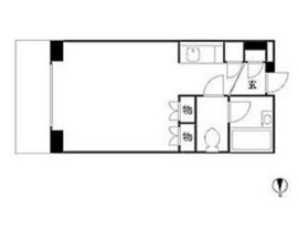 パークフロント西新宿 202 間取り図