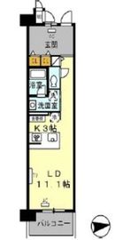 ロイヤルパークス西新井 1029 間取り図