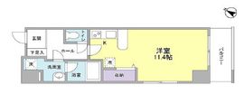 ソリッド大橋 1301 間取り図