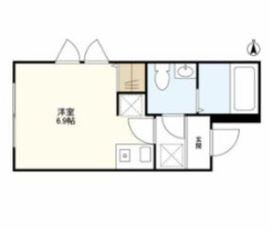 グリーンロード中目黒 201 間取り図