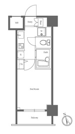 スクエア渋谷 910 間取り図