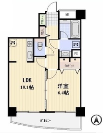 パークテラス恵比寿 302 間取り図