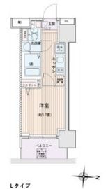 エスティメゾン錦糸町2 1020 間取り図