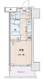 エスティメゾン錦糸町2 1118 間取り図