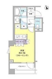 ブランズ六本木 3階 間取り図