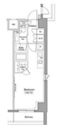 ザ・パークハビオ恵比寿プレイス 210 間取り図