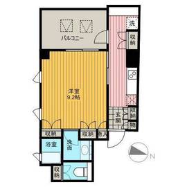 アトラス江戸川アパートメント 4階 間取り図