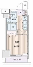 エスティメゾン錦糸町2 512 間取り図