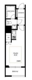 白金タワー 5階 間取り図