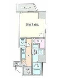 CAVE YUSHIMA (ケイブ湯島) 701 間取り図