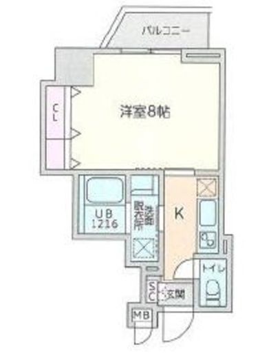 CAVE YUSHIMA (ケイブ湯島) 302 間取り図