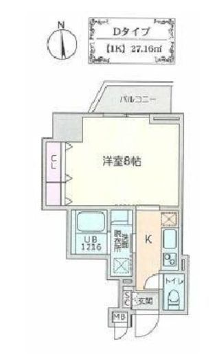 CAVE YUSHIMA (ケイブ湯島) 902 間取り図
