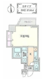 CAVE YUSHIMA (ケイブ湯島) 1002 間取り図