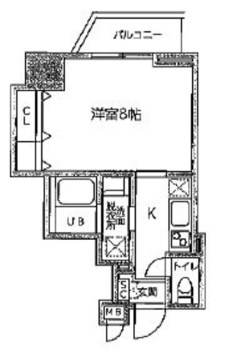 CAVE YUSHIMA (ケイブ湯島) 1202 間取り図