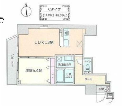 CAVE YUSHIMA (ケイブ湯島) 803 間取り図