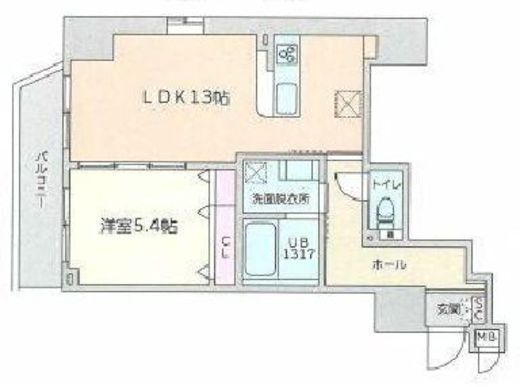 CAVE YUSHIMA (ケイブ湯島) 1203 間取り図