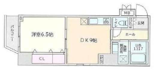 CAVE YUSHIMA (ケイブ湯島) 505 間取り図