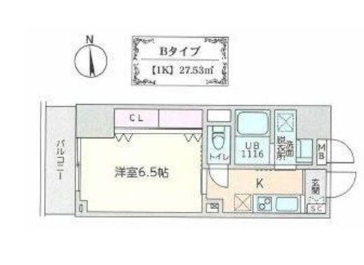 CAVE YUSHIMA (ケイブ湯島) 704 間取り図