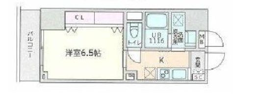 CAVE YUSHIMA (ケイブ湯島) 1204 間取り図