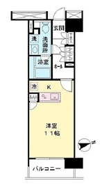 メゾンカルム代々木公園 504 間取り図