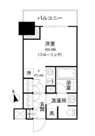 ザ・パークワンズ芝公園 11階 間取り図