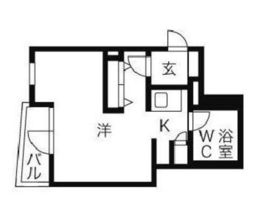 オーパスホームズ八丁堀 903 間取り図