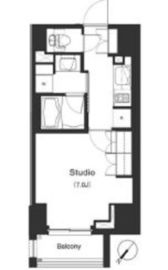 La Douceur巣鴨 (ラドゥセール巣鴨) 1004 間取り図