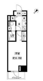 ルクレ日本橋馬喰町 605 間取り図