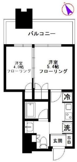 大崎ガーデンレジデンス 915 間取り図