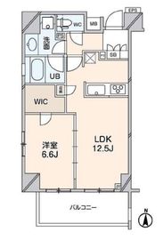 ウエルカーサ両国 601 間取り図