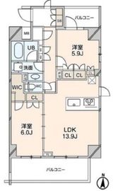 ウエルカーサ両国 703 間取り図