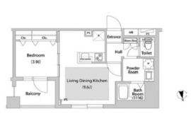 BLESS西巣鴨 214 間取り図