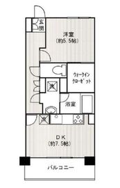 ソルクレスト御茶ノ水 7階 間取り図
