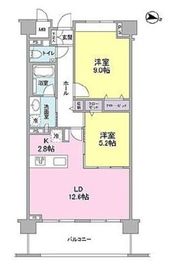 ソアラノーム碑文谷 214 間取り図