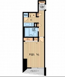 オーパスホームズ三田 603 間取り図