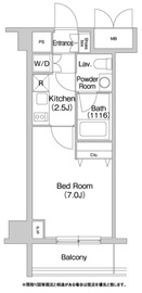 コンフォリア豊洲 320 間取り図