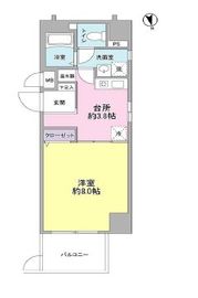 ヴェルデ東日本橋 205 間取り図