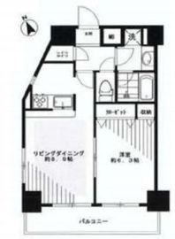 パレステュディオ白金台 11階 間取り図