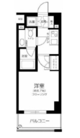 パークプリエ神楽坂 2階 間取り図