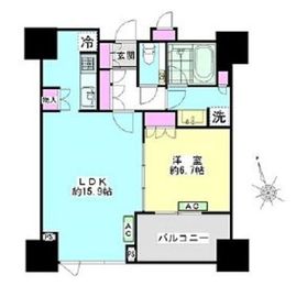 大崎ガーデンレジデンス 613 間取り図