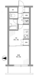 シティスクエア恵比寿 3階 間取り図